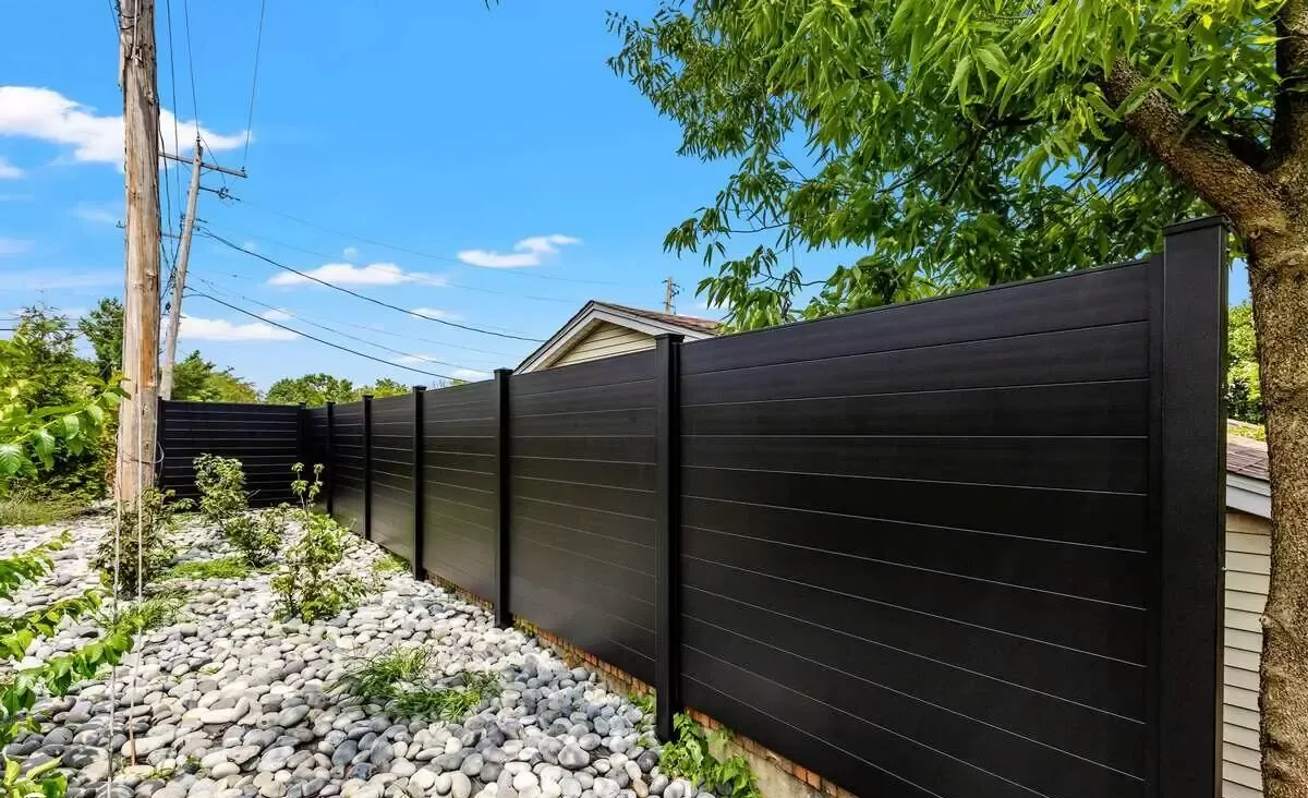 Modern Aluminum Fencing