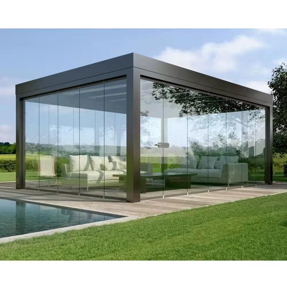Aluminum pergola