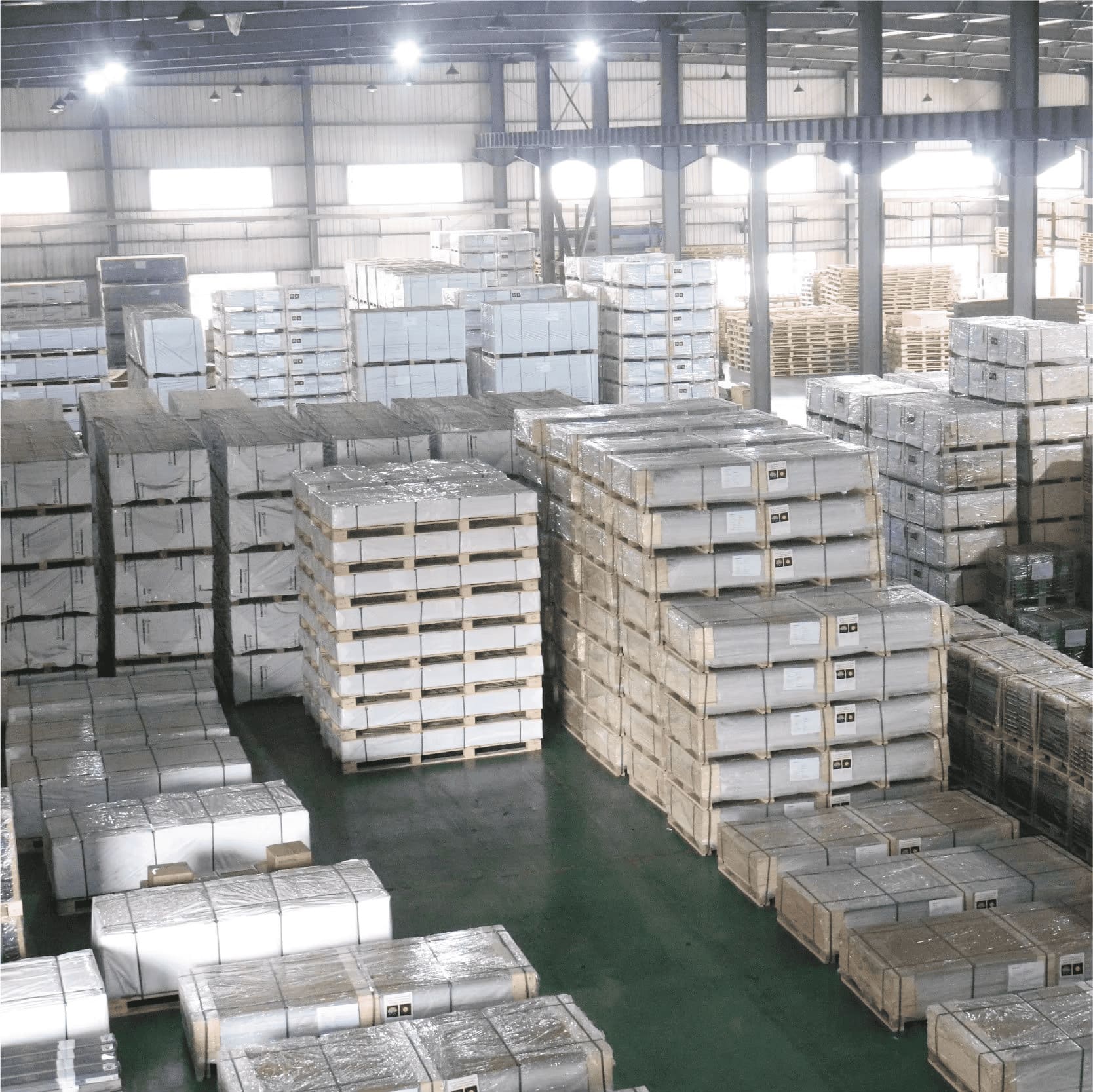 VALUNO aluminum WPC fence packing