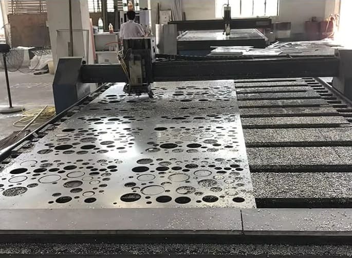 Precision metal cutting and fabrication process