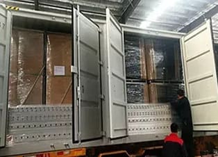 VALUNO aluminum fence shipment preparation