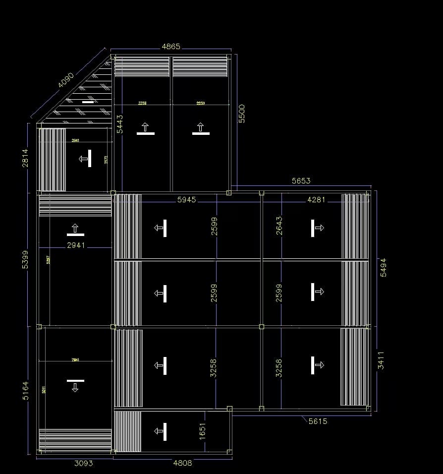 VALUNO optimized structural layout for Dubai retractable pergola project